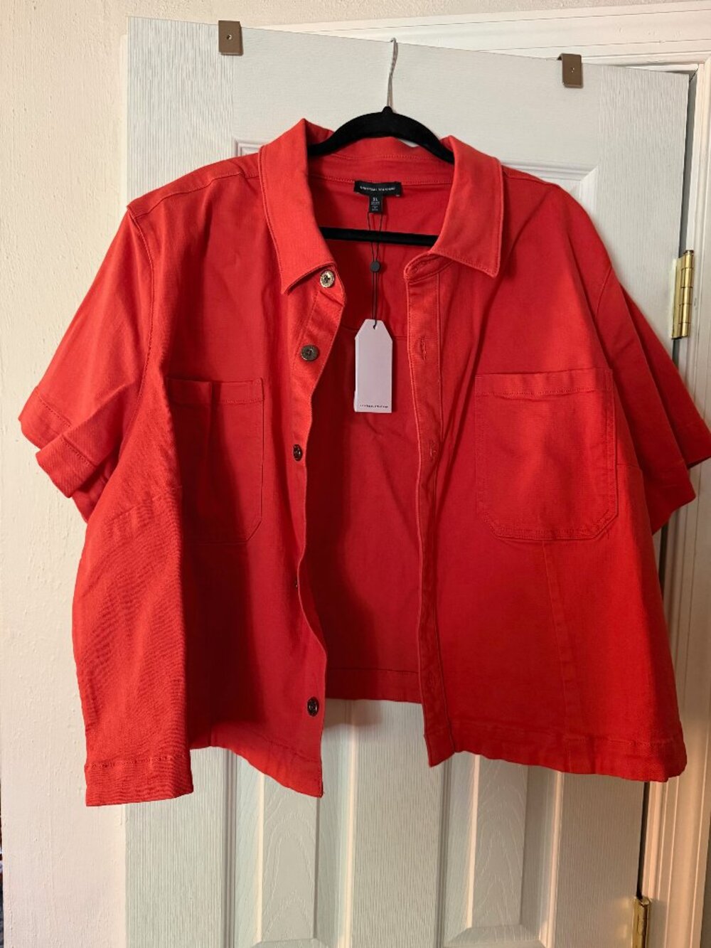 Universal Standard Short Sleeve Denim Shacket